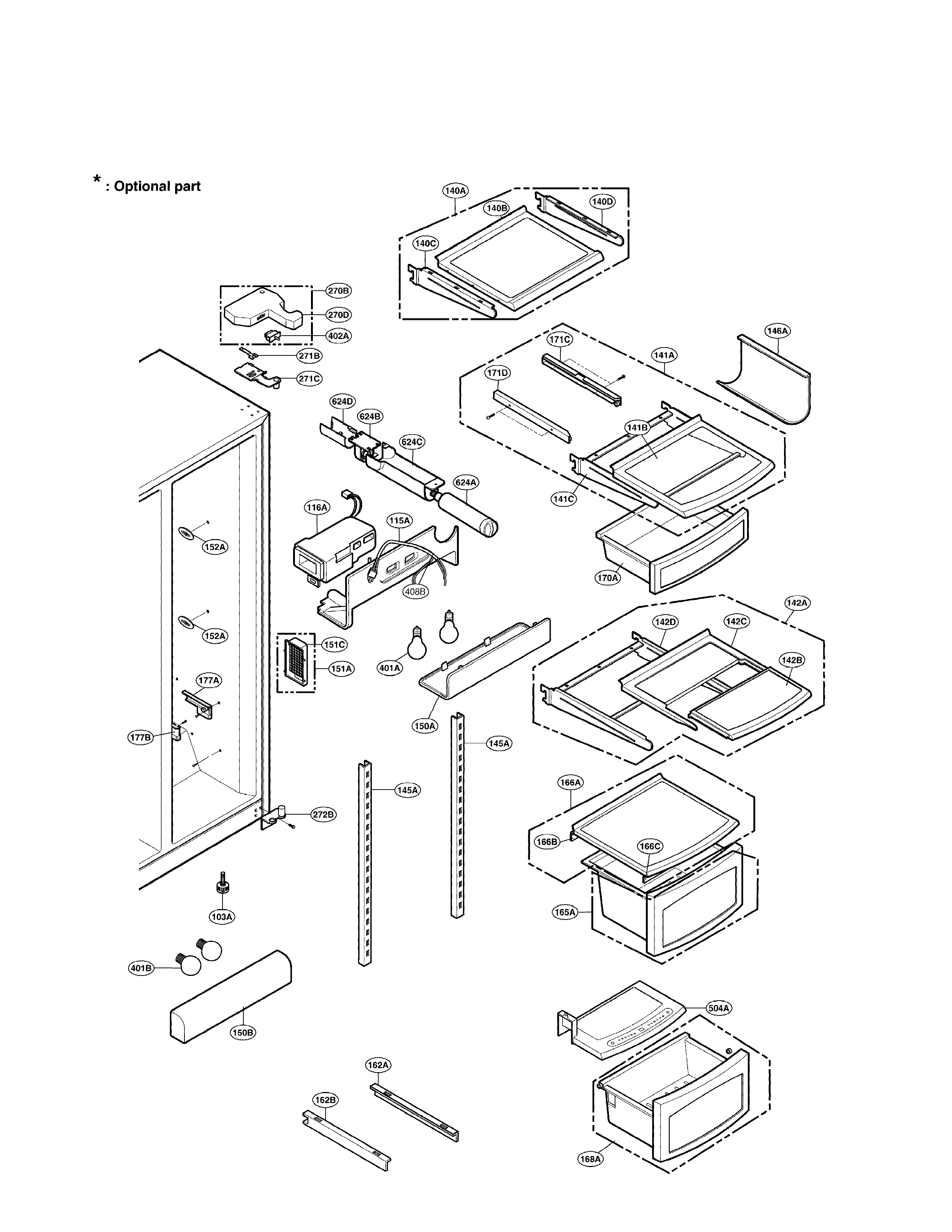 Refrigerator compartment