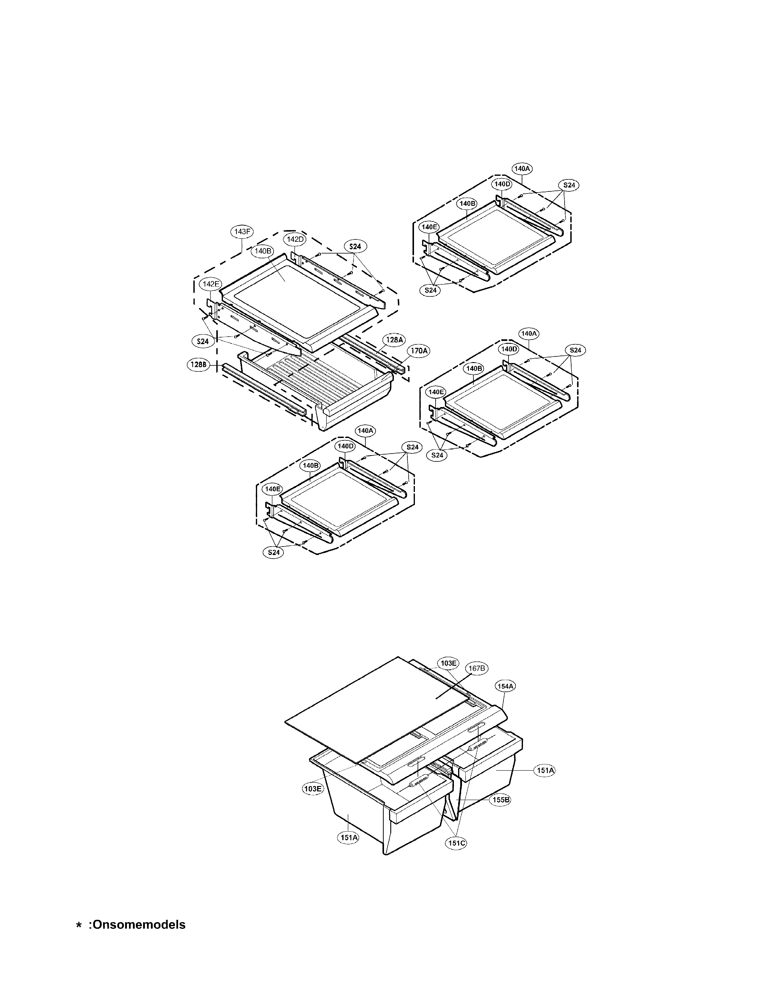 Refrigerator parts