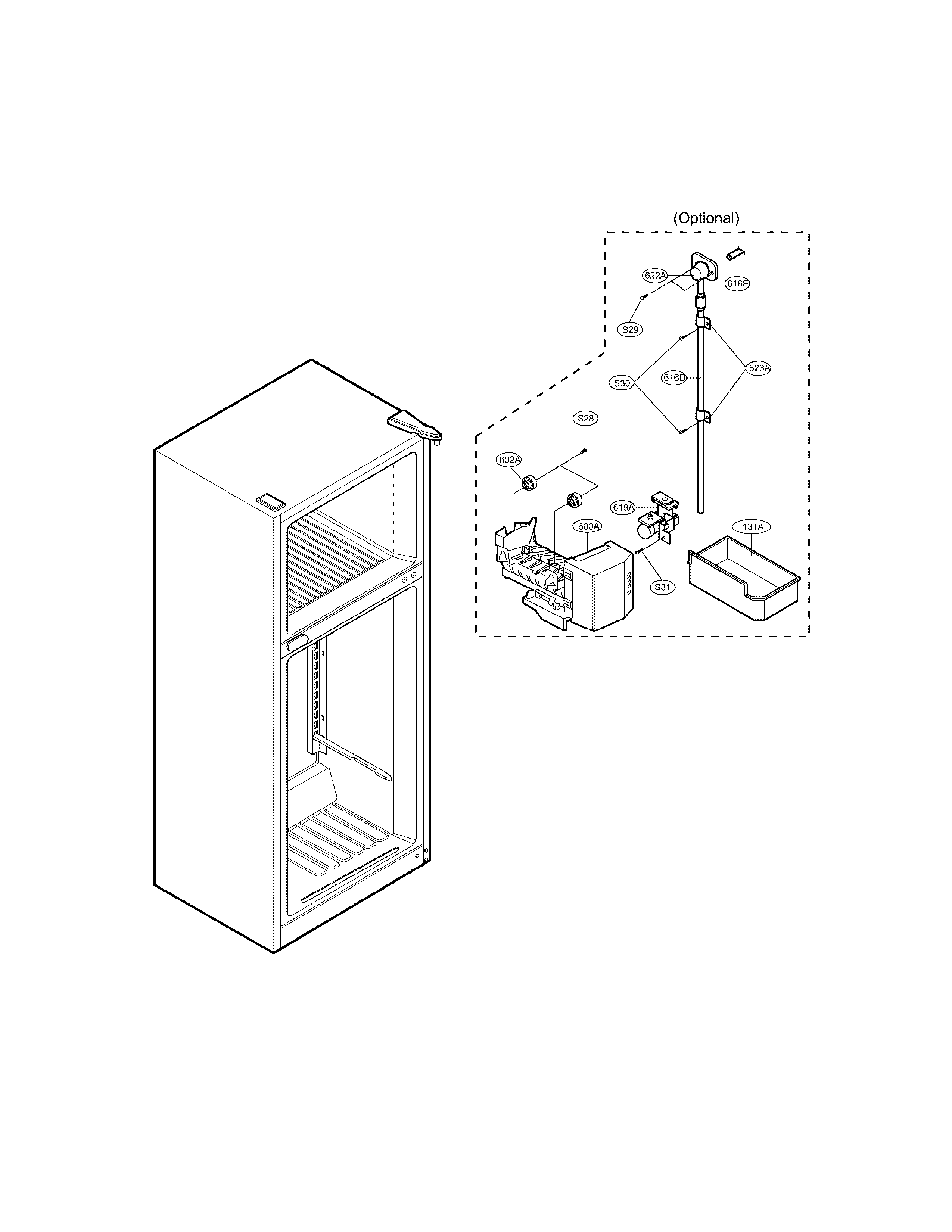 Ice maker parts