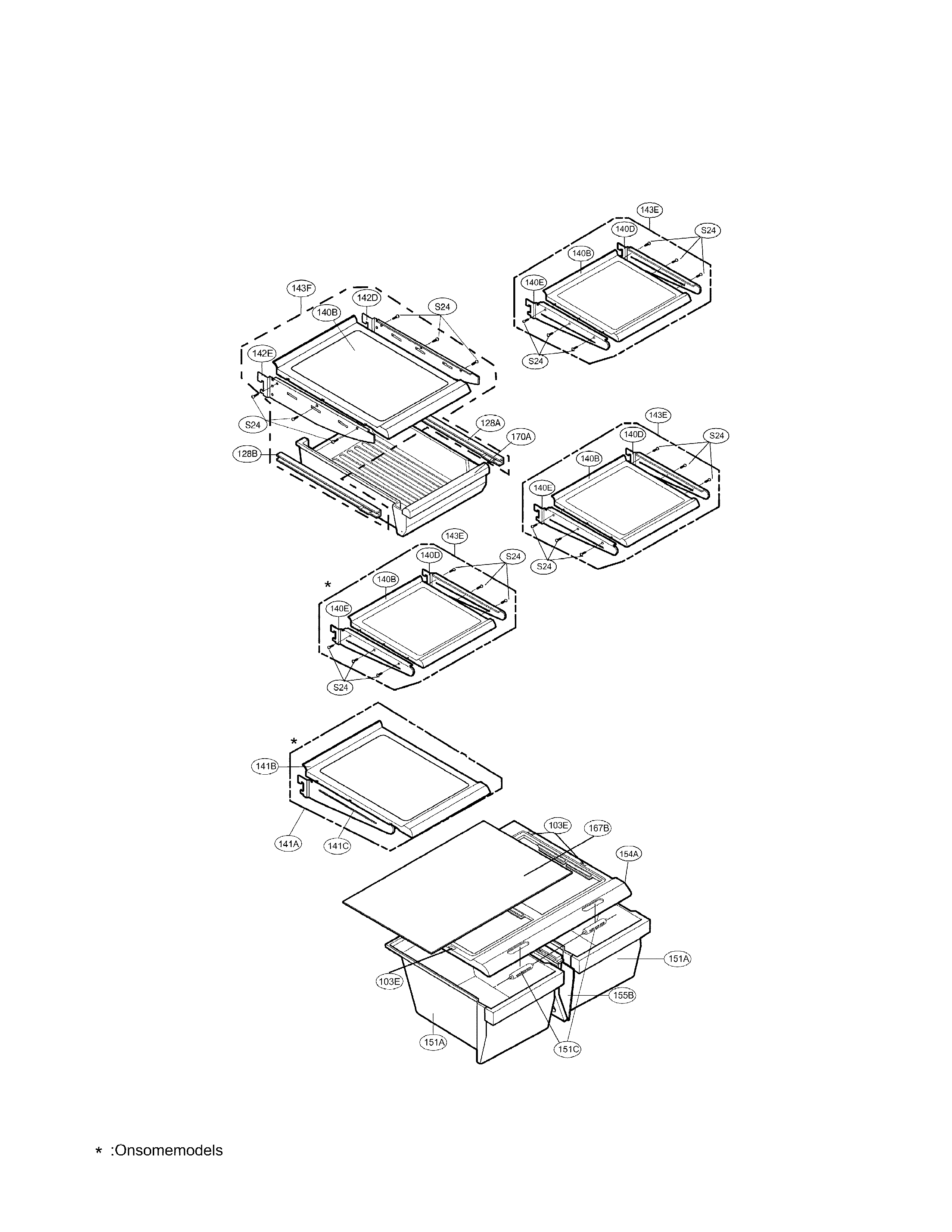 Refrigerator parts