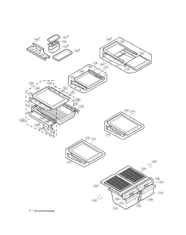 Refrigerator parts