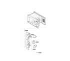 LG LMA1150SV latch board parts diagram