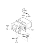 Oven cavity parts