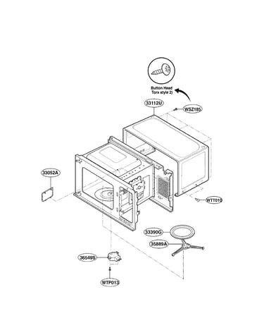 Oven cavity parts