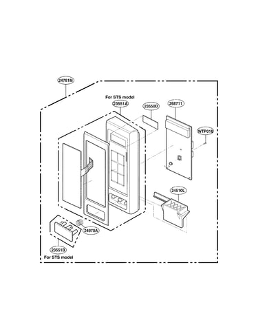 Control panel parts