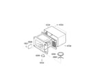 LG LMA2111ST oven cavity parts diagram