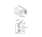 LG LMA2111ST latch board parts diagram