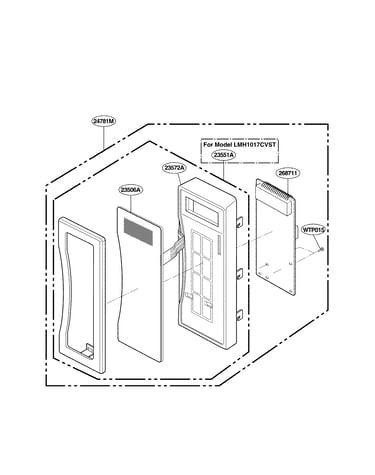 Control panel parts