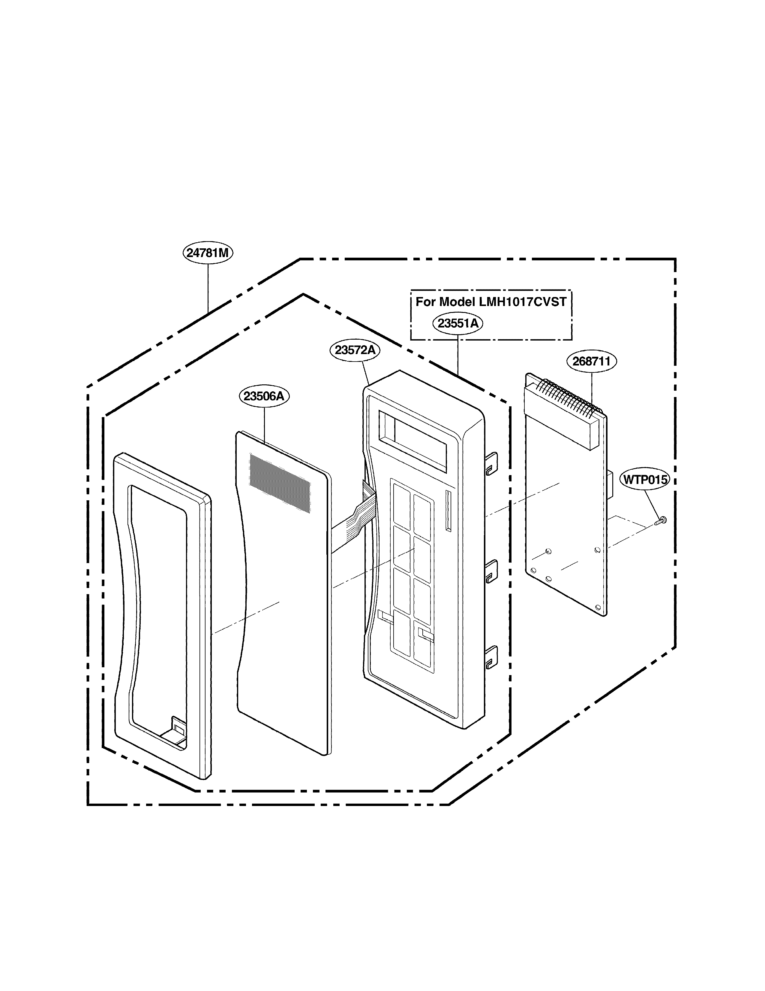 Control panel parts