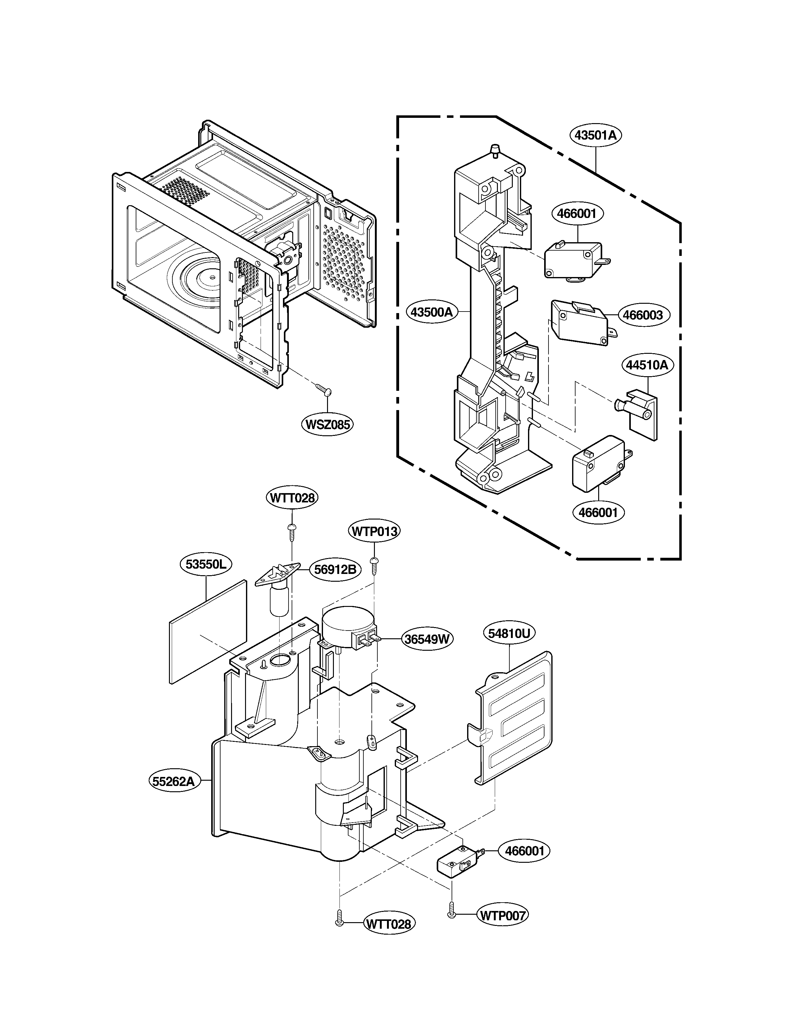 LATCH BOARD PARTS