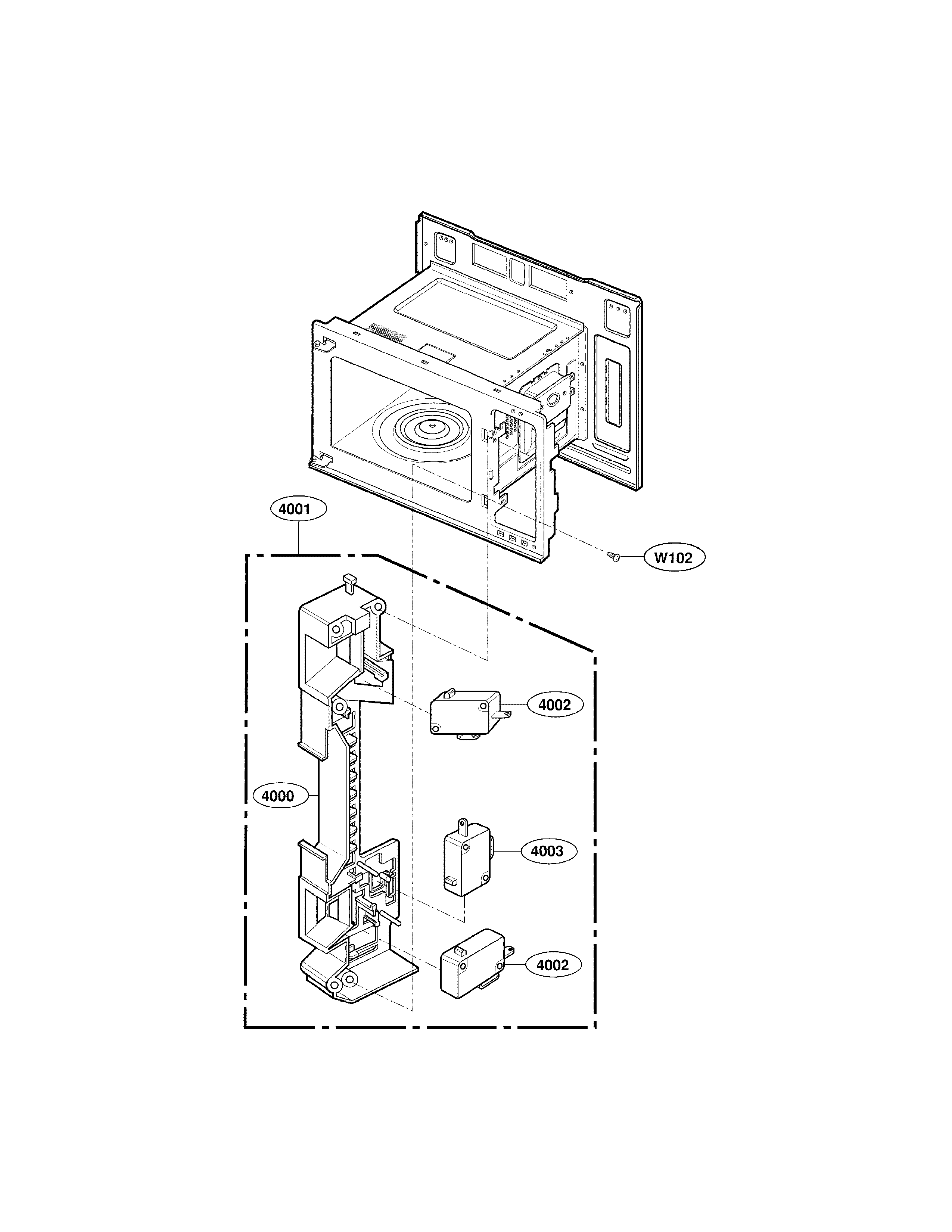 Latch board parts
