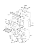 Oven cavity parts