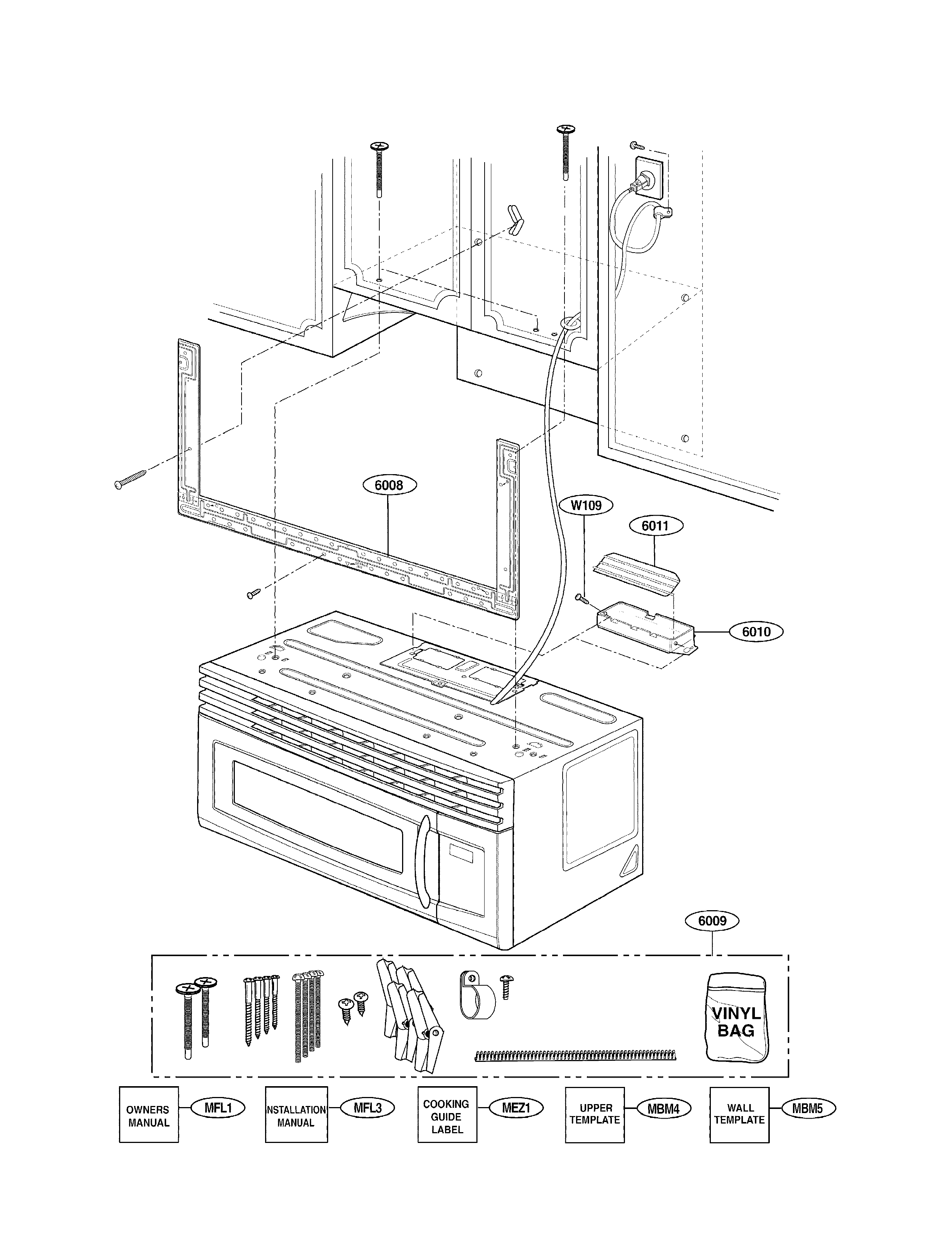 Installation parts