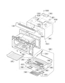 Oven cavity parts