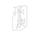LG LMV1825SB latch board parts diagram