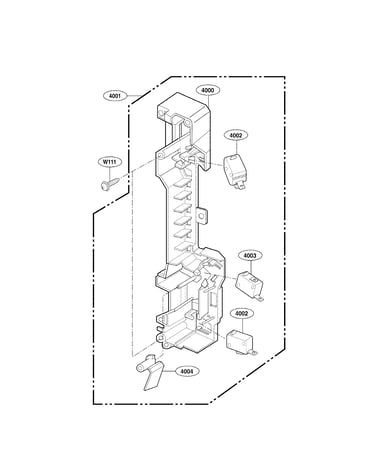Latch board parts