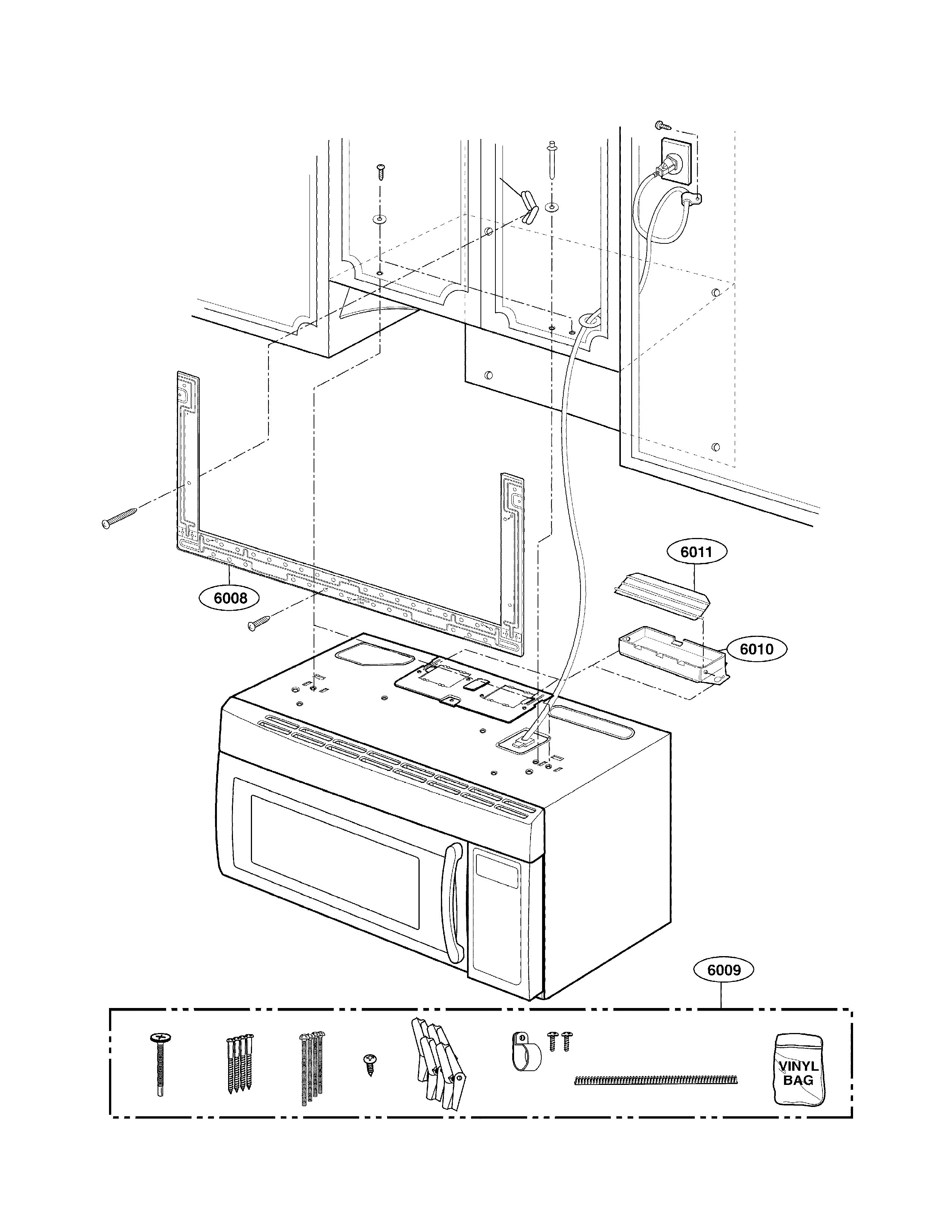 Installation parts