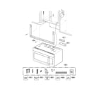 LG LMV2073BB/00 installation parts diagram