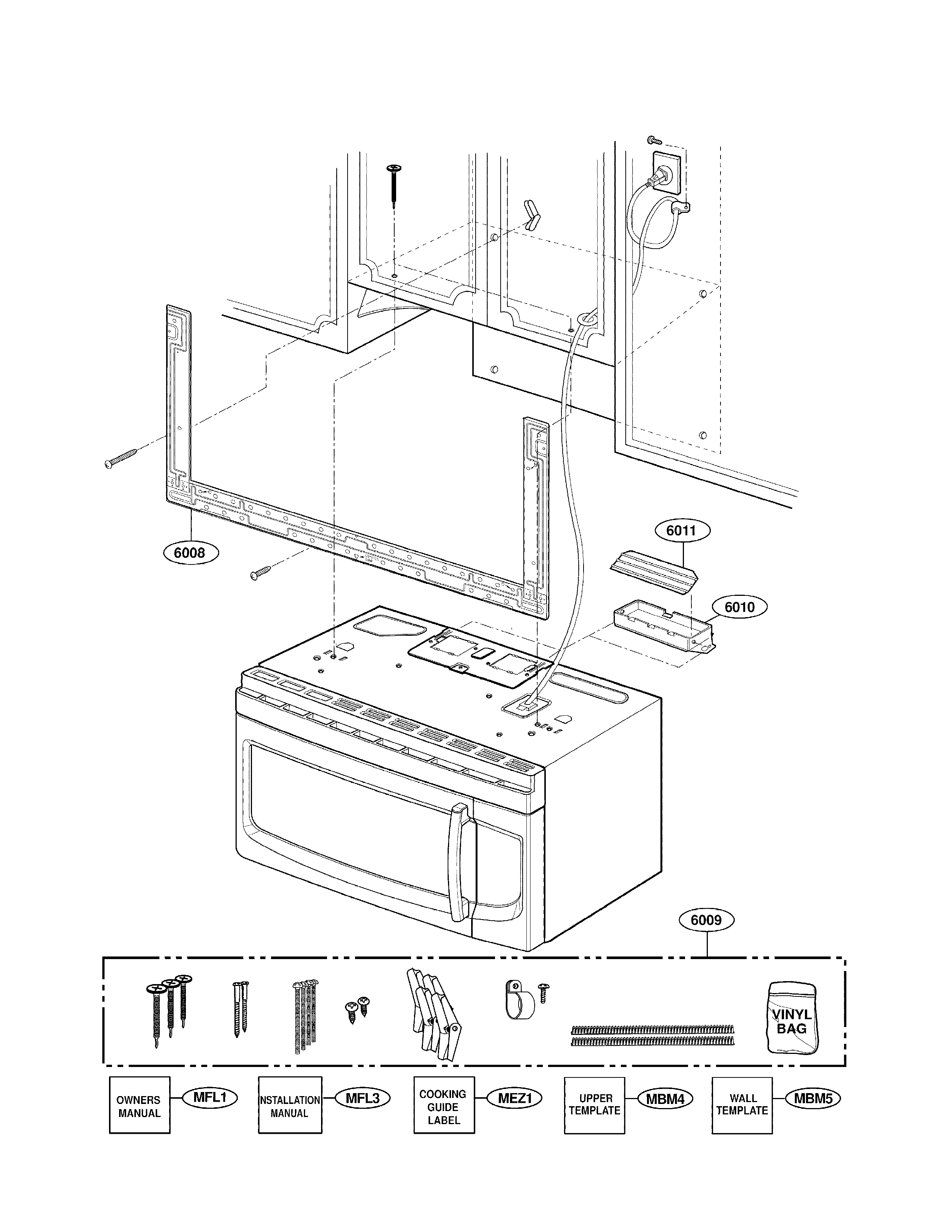 Installation parts