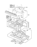 Oven cavity parts