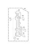 Latch board parts
