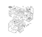 LG LMVH1750SW/00 interior parts (i) diagram