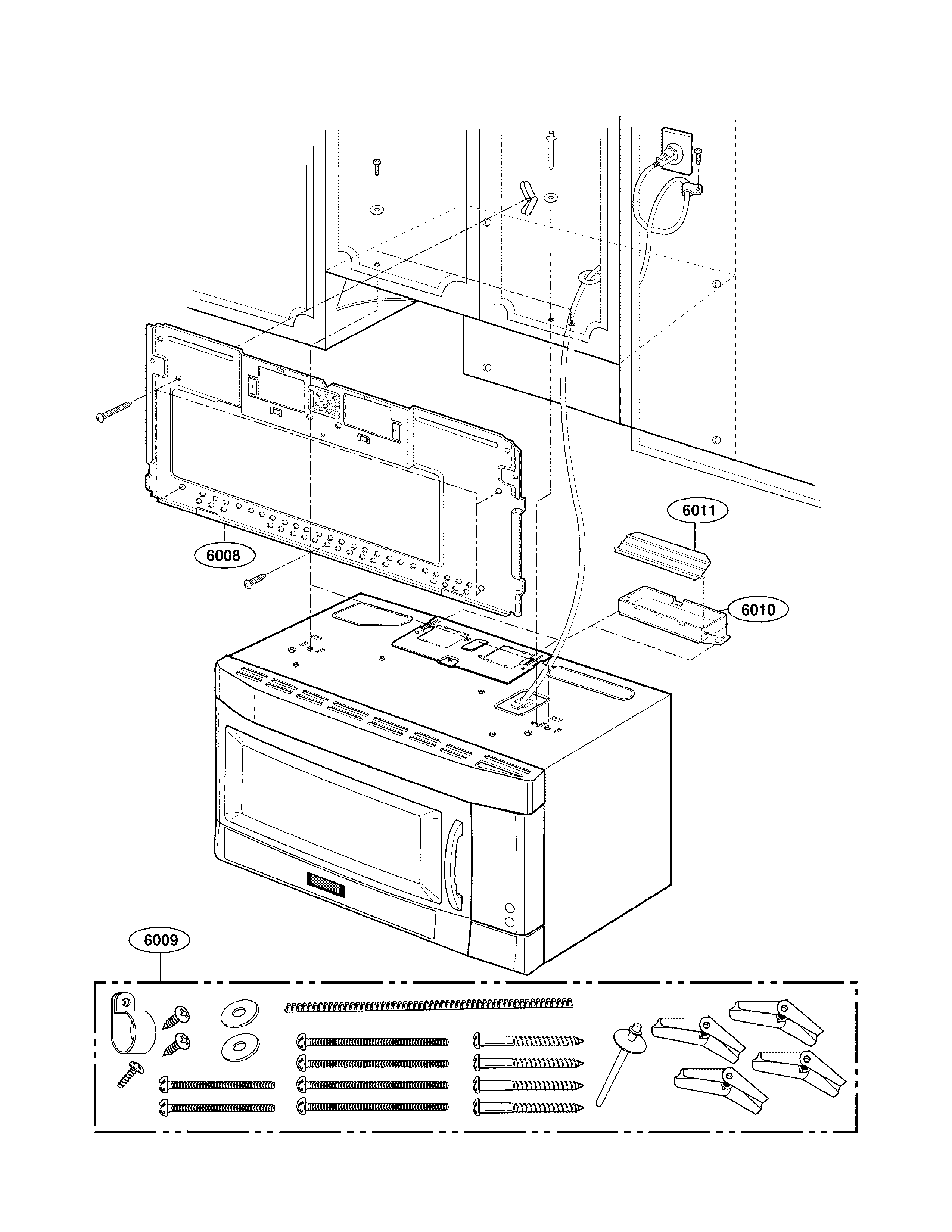 Installation parts