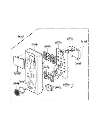 Control panel parts