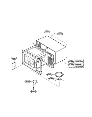 Oven cavity parts