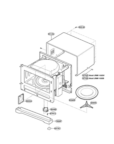 Oven cavity parts