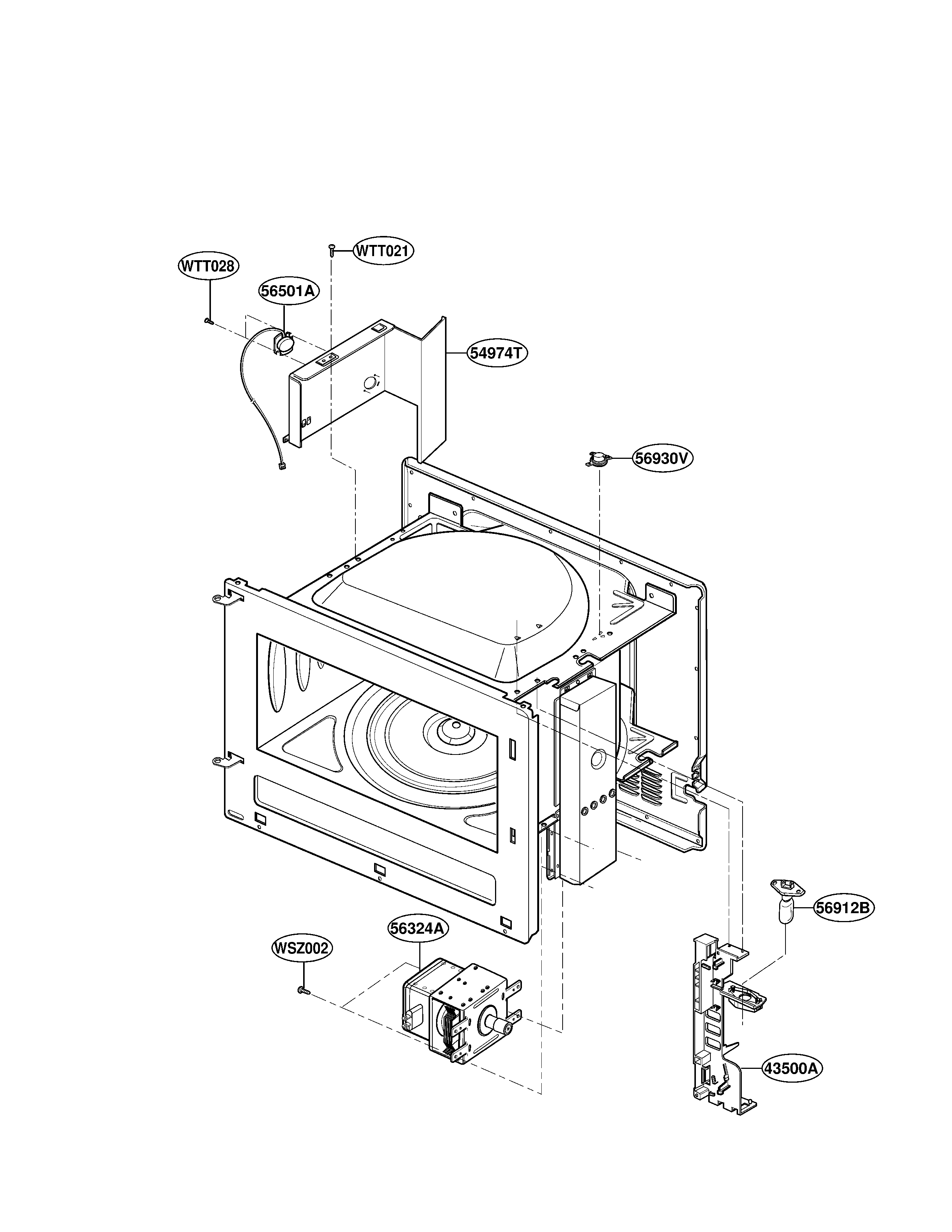 OVEN INTERIOR PARTS