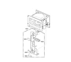 LG LRMM1430SW latch board parts diagram