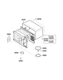 Oven cavity parts