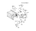 LG LTRM1240ST01 oven interior parts (i) diagram