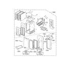 LG LTRM1240ST01 toaster parts diagram