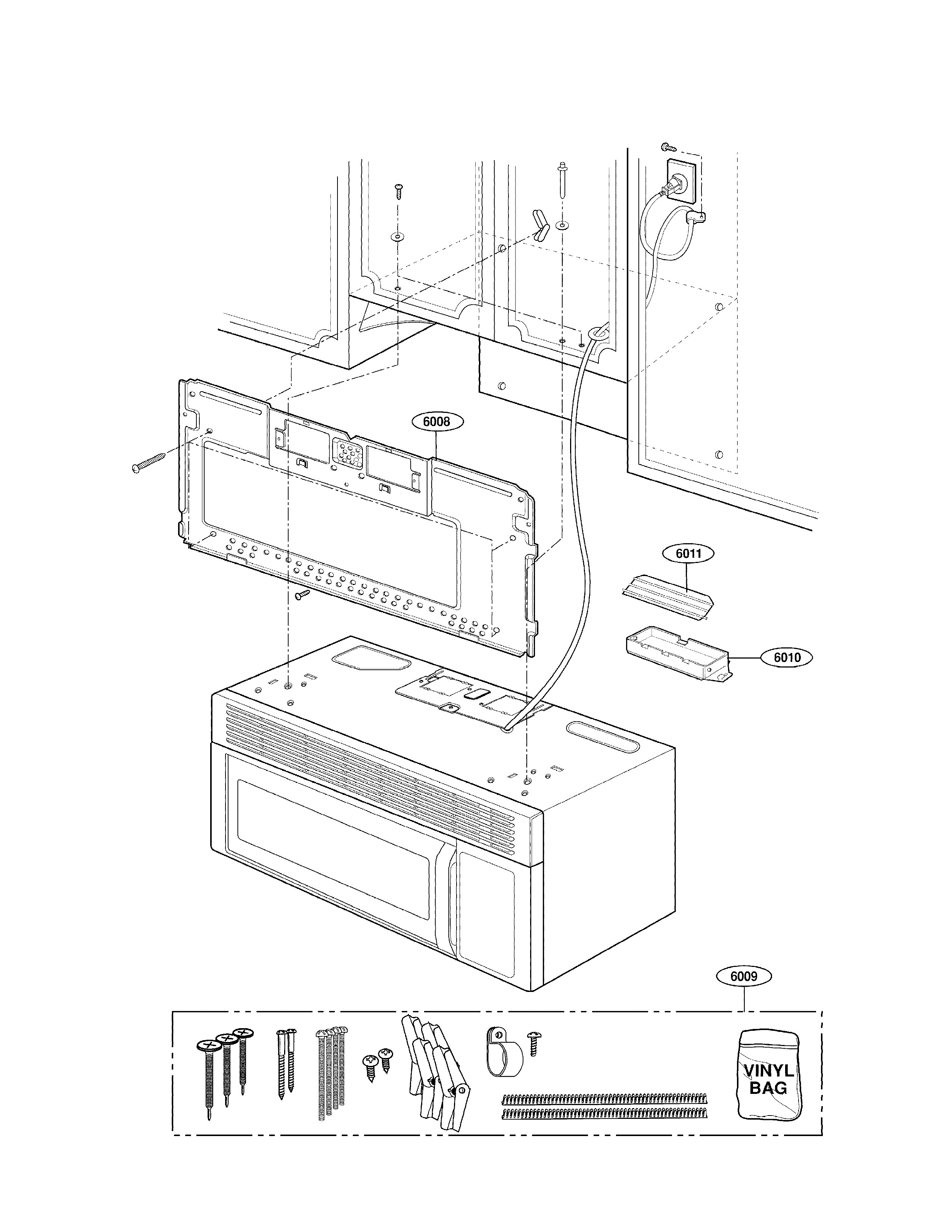 Installation parts