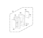 Goldstar MV1604SB01 controller parts diagram