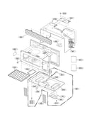 Oven cavity parts
