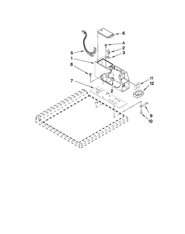Meter case parts