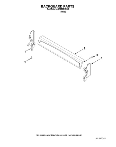 Backguard parts