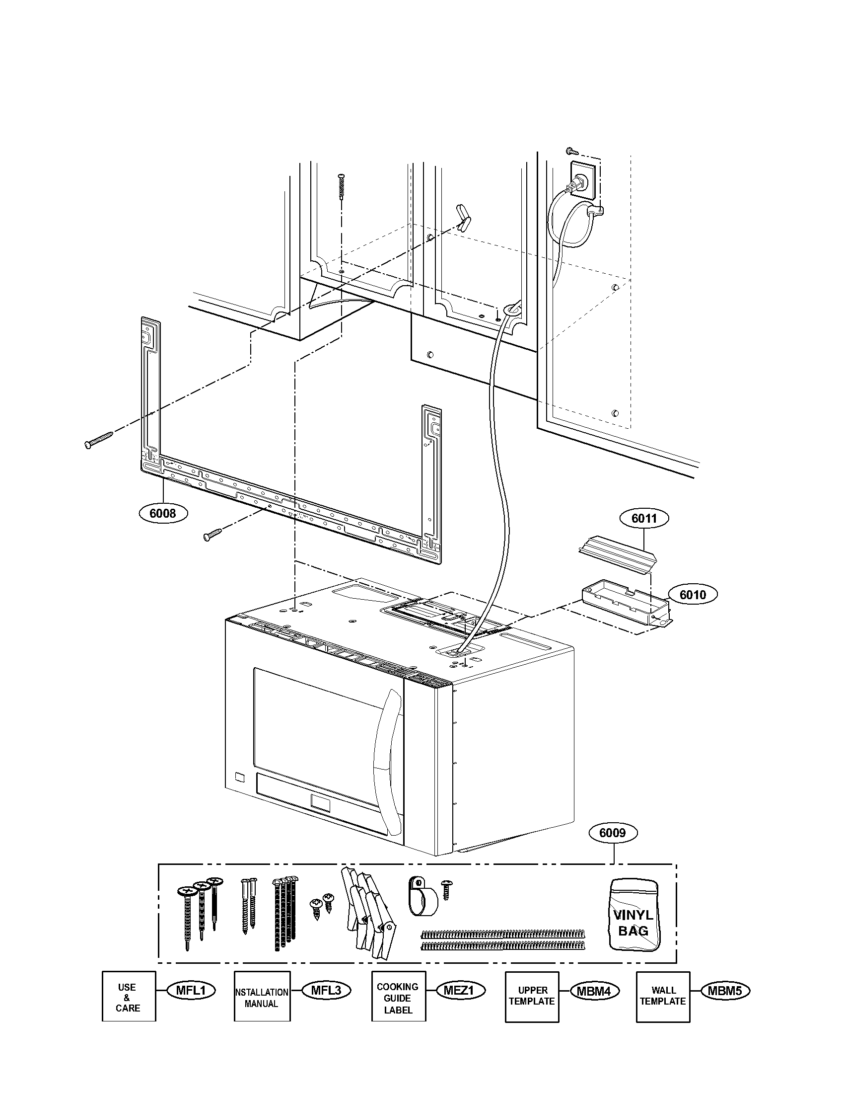 Installation parts