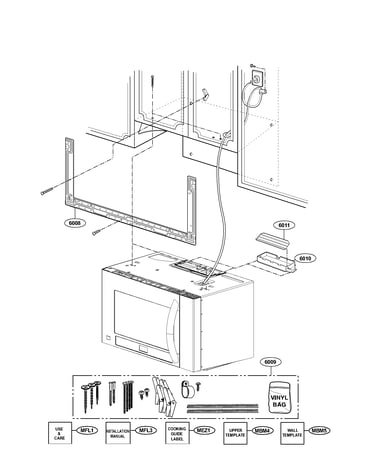 Installation parts