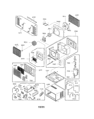 Exploded view parts