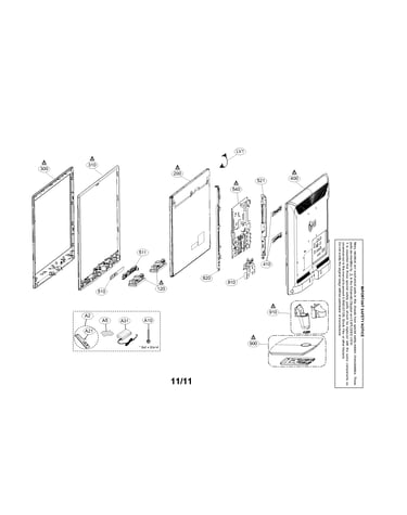 Exploded view parts