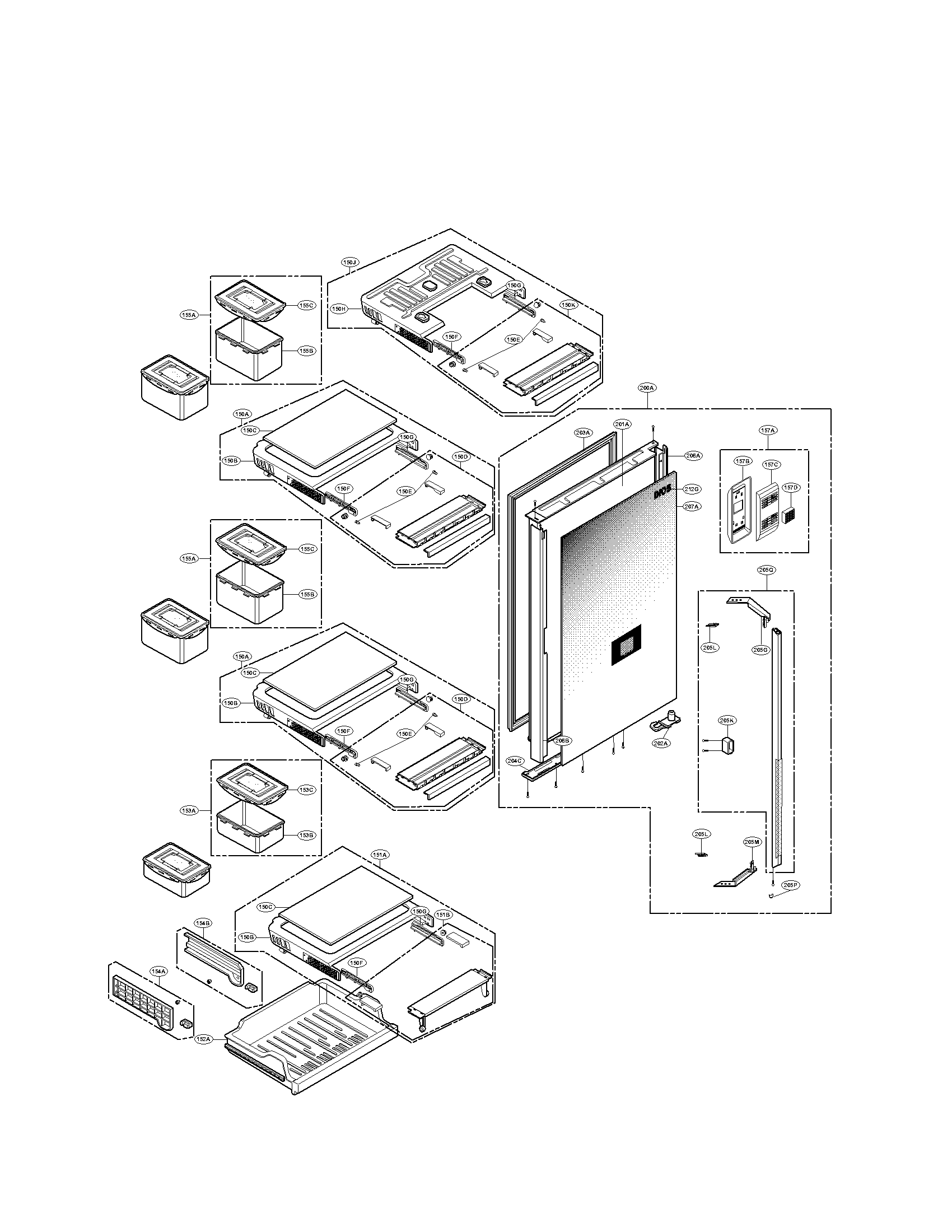 Refrigerator parts