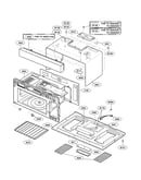 Oven cavity parts