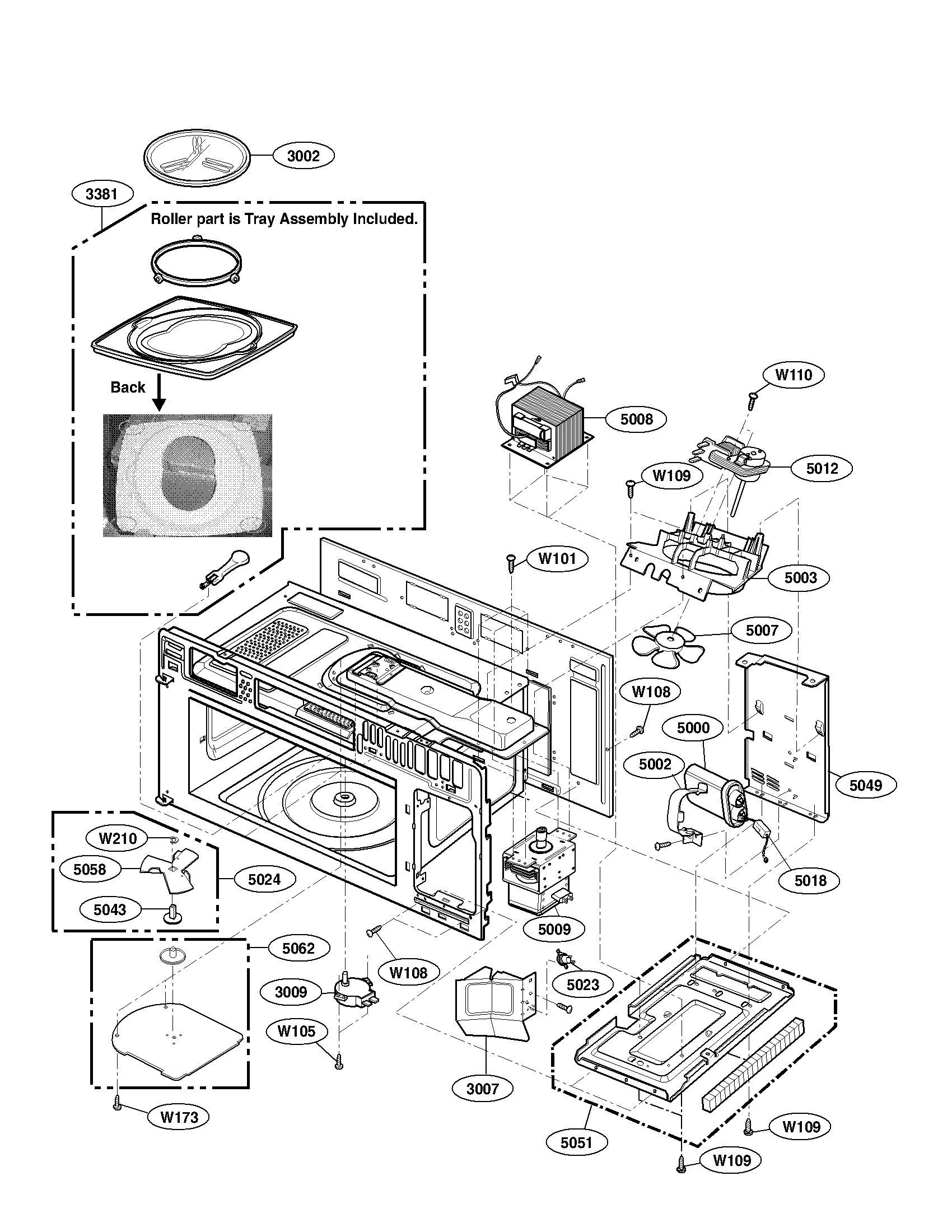 Interior parts