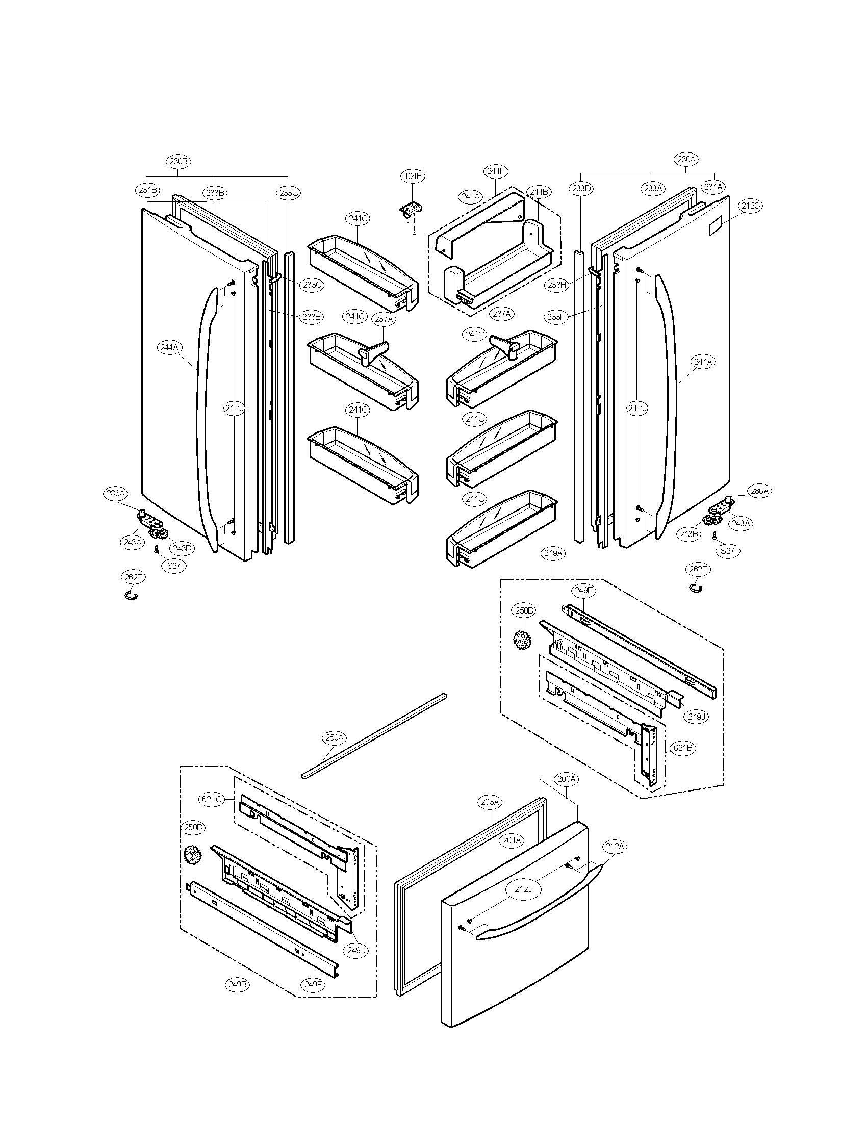 Door parts