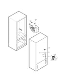 Water and ice maker parts