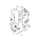 LG LFC23760SB/02 case parts diagram